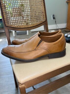 Clarks Men’s Extreme Comfort Leather Loafers  Tan Size 11.5